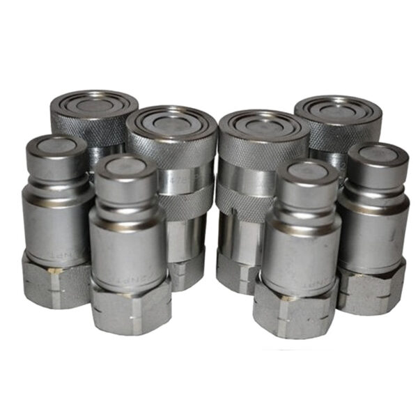 Non-Valve series 3/4 size BSP/NPT Thread quick disconnect hydraulic hose fittings&hydraulic hose end fittings