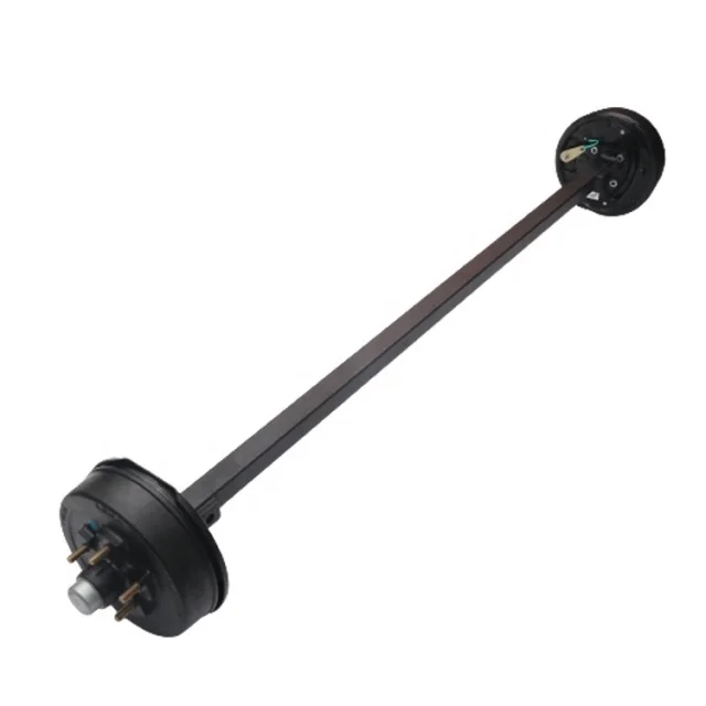 High Quality Custom Trailer Single Straight 40-60 mm Round/Square Axle Without Brakes