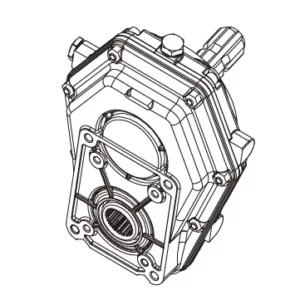 CM-610 Hydraulic Pump Gearbox