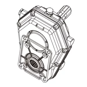 CM-700 Hydraulic Pump Gearbox