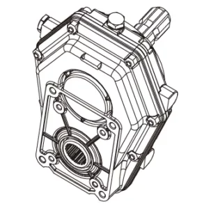 CM-710 Hydraulic Pump Gearbox