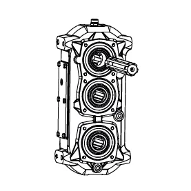 P-PR6 Wood Chipper Gearbox